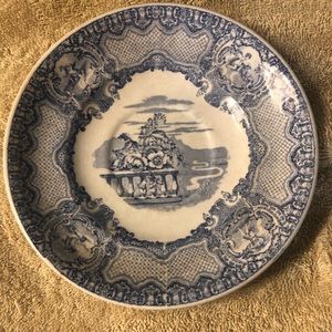 Spode Wheat Gathering Plate